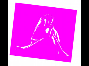 11 DXF File CNC g-code Industrial Laser Cut WOMEN Vinil PANEL Nr0528 Modèle 3D