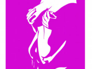 11 DXF File CNC g-code Industrial Laser Cut WOMEN Vinil PANEL Nr0528 3D Model