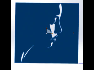 18 File DXF CNC g-code Industrial Laser Cut WOMANS FACE Vector Plasma Nr0541 3D Model