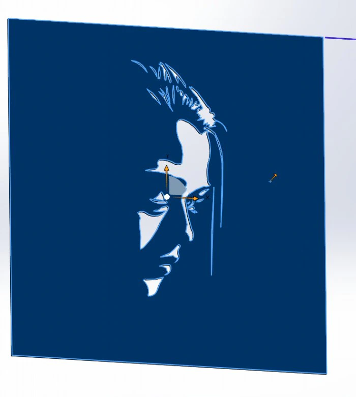 18 File DXF CNC g-code Industrial Laser Cut WOMANS FACE Vector Plasma Nr0542 3D Model .c4d .max .obj .3ds .fbx .stl .blend 