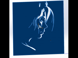 18 File DXF CNC g-code Industrial Laser Cut WOMANS FACE Vector Plasma Nr0542 3D Model