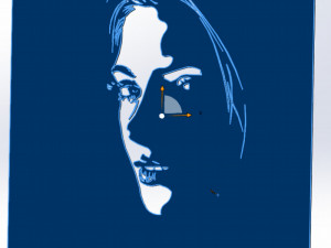 18 File DXF CNC g-code Industrial Laser Cut WOMANS FACE Vector Plasma Nr0542 3D Model