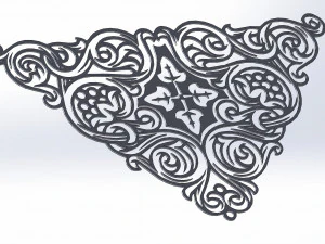 2 DXF File CNC g-code Industrial Laser Cut ROMAN ORTHODOX CHURCH 4 Nr0563 3D Model