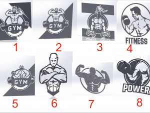 29 DXF File CNC g-code Industrial Laser Cut GYM Nr1 decorative PANEL Nr0600 Model 3D