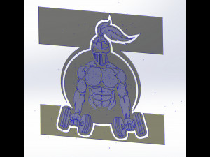 29 DXF File CNC g-code Industrial Laser Cut GYM Nr1 decorative PANEL Nr0600 Model 3D