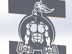 29 DXF File CNC g-code Industrial Laser Cut GYM Nr1 decorative PANEL Nr0600 Model 3D