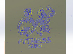 29 DXF File CNC g-code Industrial Laser Cut GYM Nr1 decorative PANEL Nr0600 Model 3D