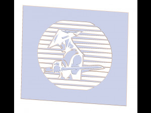 10 DXF File CNC gcode Industrial Laser Cut SAMURAI knight warrior Vinil Nr0601 3D मॉडल