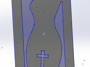 16 DXF file CNC 2 G-CODE IndLaser Cut router plasma water POSTER PANEL Nr0630 Modello 3D