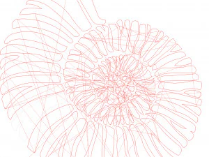 4 DXF File CNC g-code Industrial Laser Animal Vector DXF Plasma Router Nr0650 3D Model