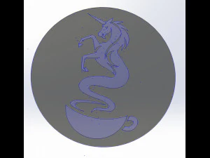 10 DXF File CNC g-code Industrial Laser DECORATIVE PANEL COFFE Plasma Nr0651 3D Model