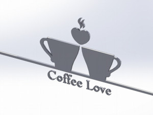 10 DXF File CNC g-code Industrial Laser DECORATIVE PANEL COFFE Plasma Nr0651 3D Модель