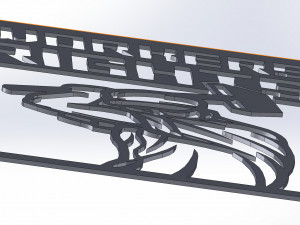 12 DXF File CNC g-code Industrial Laser Cut PROPAGANDA decorative -promo Nr0660 Model 3D