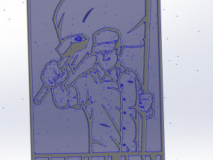 12 DXF File CNC g-code Industrial Laser Cut PROPAGANDA decorative -promo Nr0660 Model 3D
