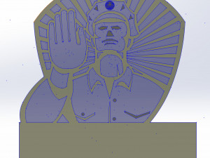 12 DXF File CNC g-code Industrial Laser Cut PROPAGANDA decorative -promo Nr0660 Model 3D