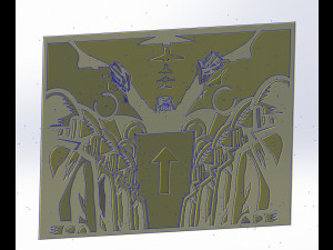 12 DXF File CNC g-code Industrial Laser Cut PROPAGANDA decorative -promo Nr0660 Model 3D