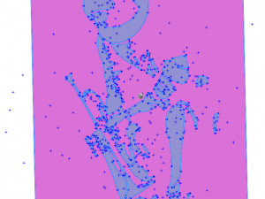 16 DXF File CNC g-code Industrial Laser Router Plasma Music Sax JAZZ Nr0662 3D Model