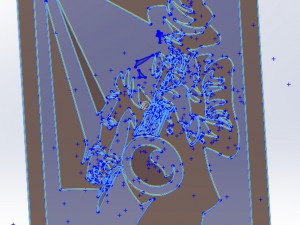 16 DXF File CNC g-code Industrial Laser Router Plasma Music Sax JAZZ Nr0662 3D Model