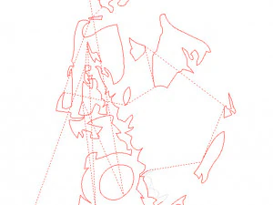 16 DXF File CNC g-code Industrial Laser Router Plasma Music Sax JAZZ Nr0662 3D Model
