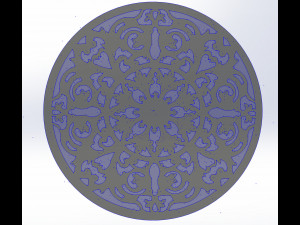 15 DXF File CNC g-code Laser Cut Mandala Vector DXF Plasma Router Nr0670 Model 3D