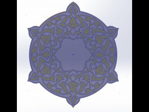 15 DXF File CNC g-code Laser Cut Mandala Vector DXF Plasma Router Nr0670 Model 3D