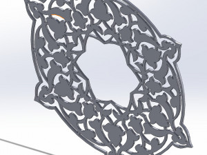 15 DXF File CNC g-code Laser Cut Mandala Vector DXF Plasma Router Nr0670 Model 3D