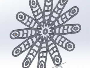15 DXF File CNC g-code Laser Cut Mandala Vector DXF Plasma Router Nr0670 Model 3D
