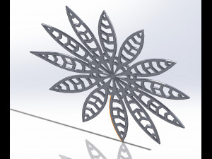 15 DXF File CNC g-code Laser Cut Mandala Vector DXF Plasma Router Nr0670 Model 3D