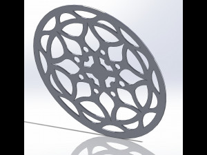 15 DXF File CNC g-code Laser Cut Mandala Vector DXF Plasma Router Nr0670 Model 3D