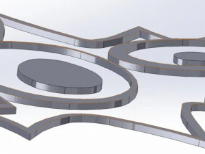 25 DXF File CNC Industrial Laser G-CODE Cut Plasma Router Water SIGN Nr0680 3D Model