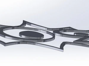 25 DXF File CNC Industrial Laser G-CODE Cut Plasma Router Water SIGN Nr0680 3D Model