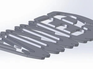 25 DXF File CNC Industrial Laser G-CODE Cut Plasma Router Water SIGN Nr0680 3D Model