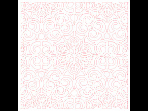 10 DXF File CNC g-code Industrial Laser DECORATIVE PANEL SQUARE Plasma Nr0691 3D Model