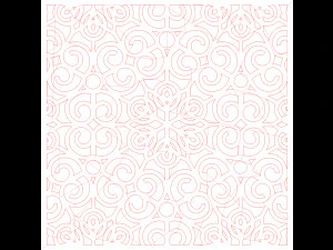 10 DXF File CNC g-code Industrial Laser DECORATIVE PANEL SQUARE Plasma Nr0691 3D Model