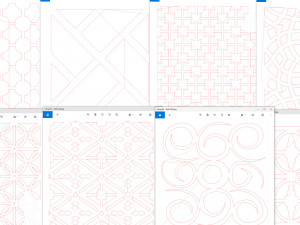 10 DXF File CNC g-code Industrial Laser DECORATIVE PANEL SQUARE Plasma Nr0694 Modelo 3D
