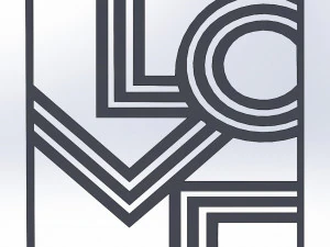 9 DXF ファイル CNC 2 G コード産業用レーザー カット ルーター ビニール LOVE AMORE Nr0697 3Dモデル