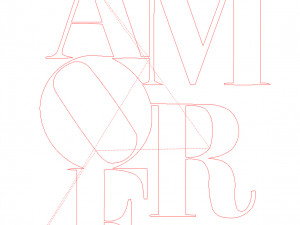 9 DXF file CNC 2 G-CODE Industrial Laser Cut Router Vinil LOVE AMORE Nr0697 Modello 3D