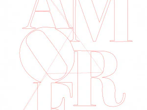 9 DXF file CNC 2 G-CODE Industrial Laser Cut Router Vinil LOVE AMORE Nr0697 3D Model