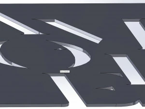 9 DXF file CNC 2 G-CODE Industrial Laser Cut Router Vinil LOVE AMORE Nr0697 3D Model