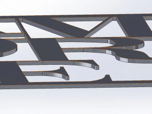 9 DXF file CNC 2 G-CODE Industrial Laser Cut Router Vinil LOVE AMORE Nr0697 3D Model