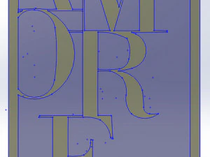 9 DXF file CNC 2 G-CODE Industrial Laser Cut Router Vinil LOVE AMORE Nr0697 3D Model
