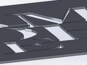 9 DXF file CNC 2 G-CODE Industrial Laser Cut Router Vinil LOVE AMORE Nr0697 3D Model