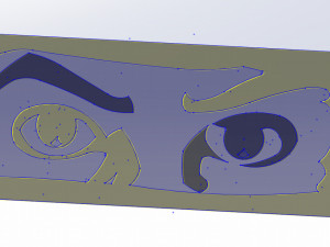11 DXF File CNC g-code Industrial Laser Cut SEE Nr1 PANEL decorative Nr0720 Modelo 3D