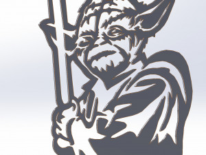 24 DXF File CNC g-code Industrial Laser Cut Star Wars Vector DXF Router Nr0750 3D Модель