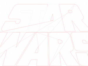 24 DXF File CNC g-code Industrial Laser Cut Star Wars Vector DXF Router Nr0750 3D Модель