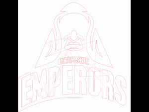 24 DXF File CNC g-code Industrial Laser Cut Star Wars Vector DXF Router Nr0750 3D Модель