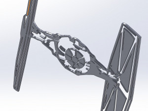 24 DXF File CNC g-code Industrial Laser Cut Star Wars Vector DXF Router Nr0750 3D Модель
