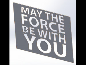 24 DXF File CNC g-code Industrial Laser Cut Star Wars Vector DXF Router Nr0750 3D Модель