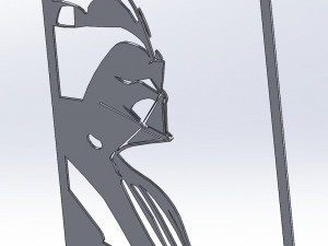 24 DXF File CNC g-code Industrial Laser Cut Star Wars Vector DXF Router Nr0750 3D Модель