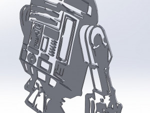 24 DXF File CNC g-code Industrial Laser Cut Star Wars Vector DXF Router Nr0750 3D Модель